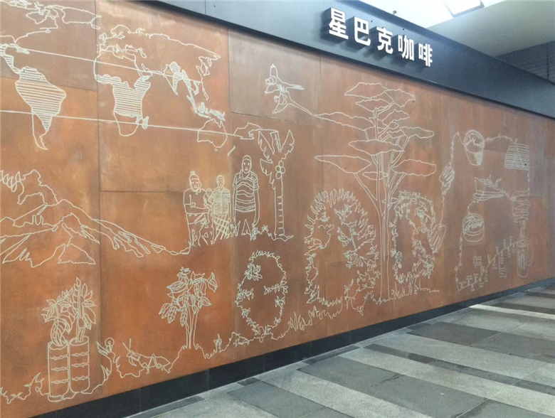连江耐候钢幕墙
